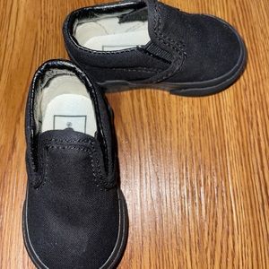 Infant Black Vans